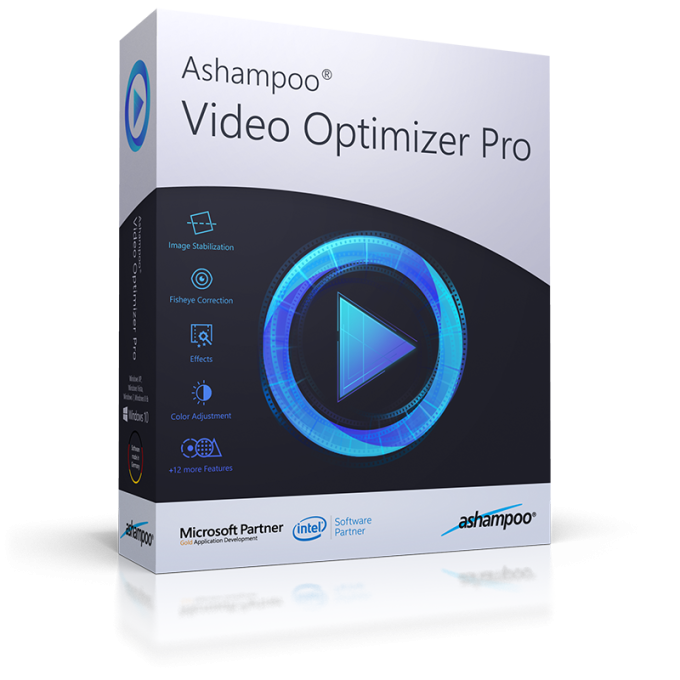 ASHAMPOO VIDEO OPTIMIZER PRO