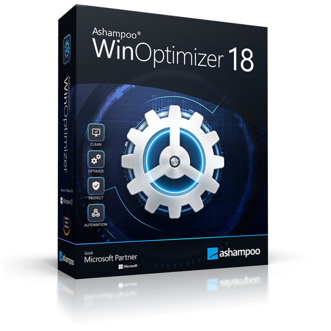 ASHAMPOO WINOPTIMIZER 18 