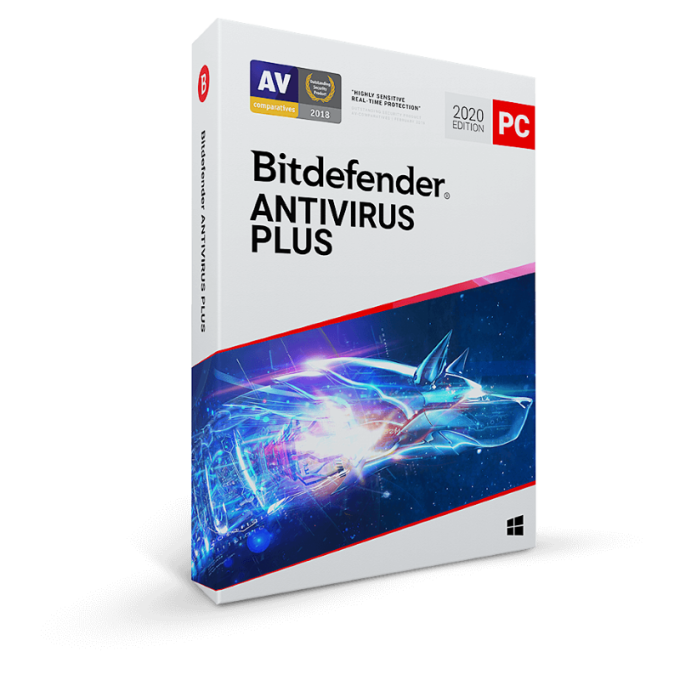 BITDEFENDER ANTIVIRUS PLUS 2020